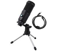 ARTSEWPLY Microphone for with USB Cardioid Zinc Condenser Adjustable Efficiently Alloy Stand and, Capture 192khz/24bit Audio Quality Human Voice Suitable Conferences Laptops