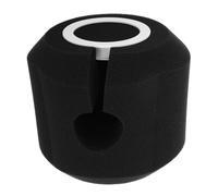 ARTSEWPLY Microphone Isolation Screen Portable Pop Filter Wind Noise Reduction Sponge Cover for Recording Condenser Microphones Compact Sound Absorbing Shield for Clear Audio Capture