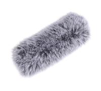 ARTSEWPLY Microphone Windscreen Shield with Plush Cover, Boosts Recording Quality and Wide Compatibility, for Presentations and Live Speeches, Suitable for Conference Hosts and Musicians