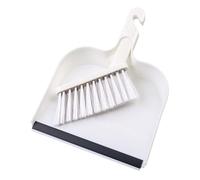 ARTSEWPLY Mini Broom Dustpan Set with Soft Plastic Bristles for Desktop Computer Keyboard Cleaning Compact Household Brush for Car Vent Dashboard Laptop Dust Removal