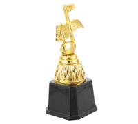 ARTSEWPLY Mini Music Trophy Award Lightweight Plastic Note Trophy for School Competitions for Recognizing Achievements Music Events Compact Design for Easy Storage and Carrying