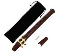 ARTSEWPLY Mini Saxophone Portable Abs Pocket Saxophone for Beginners Easy to Play Musical Instrument for Boys Lightweight Design for School Performances and Music Learning