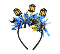 ARTSEWPLY Moon and Star Headband for Women Glitter Star Accessory for Eid Celebrations Middle Eastern Design for Parties and Festivals Sturdy Construction for All Ages