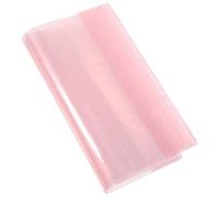 ARTSEWPLY Multi Functional Jelly Photo Album Ticket Holder Large Capacity Movie Ticket Collector Stamps Storage Protector Business Card Organizer Pink Glitter