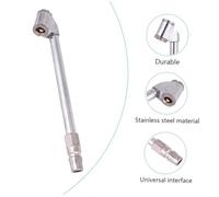 ARTSEWPLY Multifunctional Inflator Nozzle Wheel Extension Adapter for Car Motorcycle Bicycle Tires Air Pump Connector for Tight Spaces Compatible with Trucks Rv Trailers Easy Tire Inflation