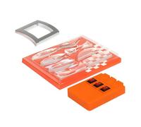 ARTSEWPLY Multifunctional Optical Experiment Kit with Convex and Concave Lenses Triangular Prism and Linear Light Source for Physics Optics Teaching and Classroom Demonstrations in