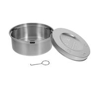 ARTSEWPLY No Spill Floating Dog Water Bowl Stainless Steel Spill Pet Feeder Suitable for Small to Large Breeds Easy Hydration and Clean Drinking Station