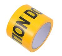 ARTSEWPLY Non-adhesive Crime Scene Tape Bright Warning Caution Tape with Do Not Enter Lettering for Safety and Area Marking at Construction Sites