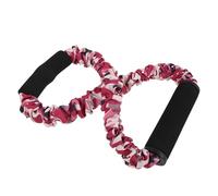 ARTSEWPLY Open Bow Resistance Trainer Band 20 Lbs Draw Strength Archery Equipment for Beginners Pink Camo Bow Workout Tool for Indoor Outdoor Archery Training