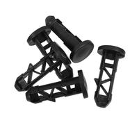 ARTSEWPLY Outdoor Trash can Lid Hinged Pins with Connecting Shafts 2.56X1.18X1.18 Inch Plastic Replacement Accessories for Wheelie Bin Covers Set of 5