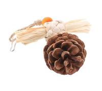 ARTSEWPLY Parrot Chewing Hanging Bird Cage Foraging Shredding for Parakeets Birds Bright Colors Biting Fun Activity Random Color