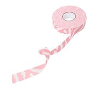ARTSEWPLY Patterned Hockey Tape for Ice Hockey Anti-skid Sticky Cloth Tape with High Adhesion for Enhanced Control and Extended Stick Life Pink Zebra Design