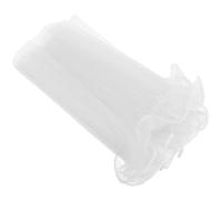 ARTSEWPLY Pearl Edge Wrinkle Mesh Flower Bouquet Wrap with Corrugated Wave Design Breathable Floral Wrapping Paper for Wedding Bouquets DIY Crafts and Florist Supplies