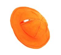ARTSEWPLY Pet Bunny Mini Hat Orange Colorful Pet Cap Small Size Daily Garment Accessory for Rabbits and Small Animals
