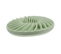 ARTSEWPLY Pet Slow Feeder Dog Bowl Green Chew Toy Disc for Slow Eating and Dental Health Training Suitable for Large Dogs