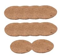 ARTSEWPLY Pigeon Nesting Pads and Breeding Mat Set 10pcs, Breathable Moisture-proof Brown Material 21cm, Suitable for Pigeon Supplies and Bird Hatching Nest