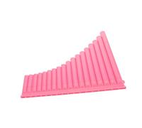 ARTSEWPLY Pink Alto Pan Flute for Beginners Traditional Ethnic Woodwind Instrument for Music Education and Campus Performance Professional Sound Quality Teaching Tool