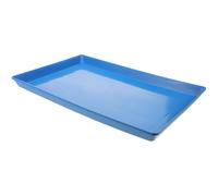 ARTSEWPLY Plastic Replacement Tray for Dog Cage and Rabbit Pet Cage Bottom Holder with Blue Color, Prevents Liquid Overflow, Suitable for Pet Crate Use