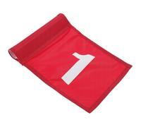 ARTSEWPLY Portable Golfing Flag for Training Practice Lightweight and Compact Golf Flag with High Visibility Red Golf Training Prop for Putting and Course Use