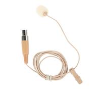 ARTSEWPLY Portable Small Clip-on Lapel Microphone with 3-pin Xlr Connector, Compact Interview Mic for Streaming, Presentations, and On-the-go Audio Recording