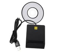 ARTSEWPLY Portable USB Multi-function Smart Card Reader for Windows Vista X Compatible with Dnie Atm Ic Id Cac Sim Cards High-speed Data Transfer