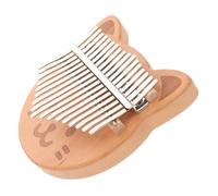 ARTSEWPLY Portable Wooden Kalimba Thumb Piano Note Handheld Music Instrument for Beginners and Durable Beech Wood Construction with Rich Sound Variety Easy to Play Finger Harp
