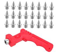 ARTSEWPLY Premium Steel Track Spikes Set with Wrench Golf and Running Shoe Spike Replacement Kit Slip Resistant Cleats for Enhanced Traction and Speed Durable and Lightweight