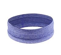ARTSEWPLY Purple Sports Sweatband for Women Breathable Nylon Polyester Makeup Wrap Headband Reusable Facial Spa Hairband for Yoga Running Fitness and Daily Use