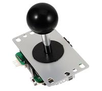 ARTSEWPLY Replacement Joystick Game Stick for Simulation Game Console Micro Circuit Board Smooth Control Black Accessory