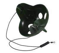 ARTSEWPLY Reptile and Frog Habitat Platform with Suction Cup, Multifunctional Terrarium Accessory for Small Aquatic Amphibians and Tadpoles, Green Semi-aquatic Resting Place for Toads and Tree Frogs