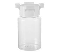 ARTSEWPLY Reptile Water Dripper with Four Drinking Ports Spillproof Stable Water Feeder for Jumping Spiders Lizards Tarantulas Small Pets and Bees Medium White Hydration Dish for Multiple