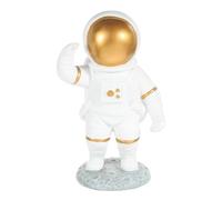 ARTSEWPLY Resin Astronaut Figurine Modern Space-themed Table Ornament Lightweight Spaceman Statue Decoration for Living and Car Dashboard