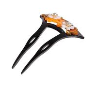 ARTSEWPLY Retro Chinese Style Hair Stick U Shape Hairpin Antique Vintage Hairpin for Hanfu Wedding Elegant Acrylic Hair Accessories for Women and