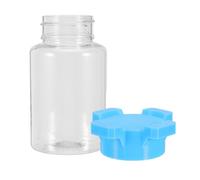 ARTSEWPLY Reusable Reptile Feeding Dish with Multiple Ports for Spiders Crickets Ants Blue Medium Plastic Water Bowl for Pet Enclosures Easy to Clean PP Material Continuous Fresh Water
