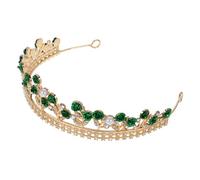 ARTSEWPLY Rhinestone Rose Crown Headpiece for Women Elegant Bridal Tiara Comfortable Wedding Hair Accessory for Parties Events Versatile Floral Headband for Bridesmaids and Special Occasions