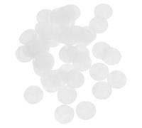 ARTSEWPLY Round Cotton Filter Pads 200 Piece Set 16x1mm White Replacement Cotton Core for Facial Vacuum and Home Use