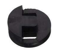 ARTSEWPLY Rubber Cello Practice Mute for Beginner for Violoncello and Cello Bridge Time Graduation Portable Sturdy Black Silencer Practical Accessory