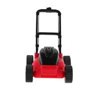 ARTSEWPLY Scale Miniature Lawn Mower Model Realistic Plastic Garden Tool for Dollhouse Decor Compact Detailed Lawn Mower for Miniature Outdoor Scenes and Collectibles