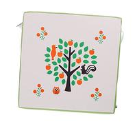 ARTSEWPLY Seat Pad Comfortable Dining Chair Cushion with Adjustable Straps and Safety Buckles Non Slip Booster Cushion for Years Old Tree Pattern Design for Secure Dining Experience