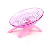 ARTSEWPLY Silent Plastic Hamster Exercise Wheel for Small Pets Running Disc for Hamsters Gerbils Mice Hedgehogs and Guinea Pigs Bite-resistant Jogging Random Color Random Color