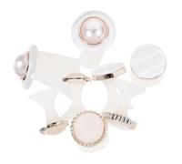 ARTSEWPLY Silicone Toe Separators Small Toe Spacers 8 Pcs Soft Gel Nail Art Tool Comfortable Splitter for Foot Care and Nail Polish Application