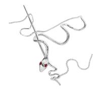 ARTSEWPLY Silver Snake Hair Pin Accessory Long Hair Stick Tassel Back for Women Girls Retro Clip for Wedding Party