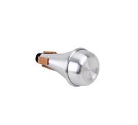 ARTSEWPLY Silver Trumpet Mute for Beginners Metal Straight Cup Practice Mute Standard Jazz Sound Quality Compatible with All Trumpet Types Quiet Night Playing Accessory