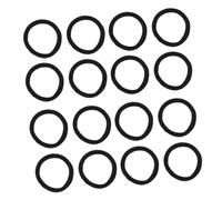 ARTSEWPLY Simple Hair Ropes Hair Ties 40pcs Large Black Elastic Ponytail Holders for Women Teens Everyday Use