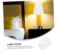 ARTSEWPLY Simple Style Linen Lampshade for Floor Table and Wall Lamps Versatile Light Cover in Light Beige Replacement for Bedroom and Living Farmhouse Fixtures