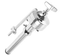 ARTSEWPLY Single-arm Tom Drum Stand Bracket Short Length Zinc Alloy Percussion Instrument Mount for Drum Kit Performance Display Hardware Compatible Style