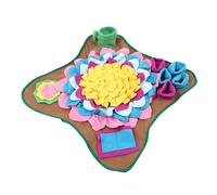 ARTSEWPLY Snuffle Mat for Dogs Slow Feeding Mat Wear-resistant Plush Foraging Blanket Interactive Feeding Pad Household Pet Suitable for Puppies and Adult Dogs