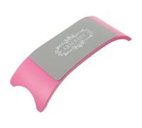 ARTSEWPLY Soft Pink Silicone Hand Pillow Cushion for Nail Art and Manicure Ergonomic Hand Rest Support for Salon and Home Use Comfortable Wrist Holder for Stable Nail Tech Application