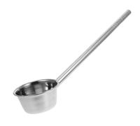 ARTSEWPLY Stainless Steel Water Ladle with Extended Handle High Capacity Water Dipper Spoon for Gardening Kitchen Bathroom Hair Washing Long Handle for Easy Watering and Scooping