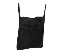 ARTSEWPLY Stroller Storage Bag with Zippered Rain Protection Wear-Resistant Organizer for Pushchair Handles Side Mesh Pocket for Diapers Bottles Essentials